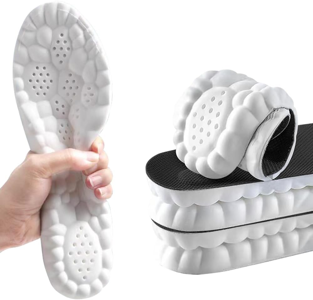 インソール【2組セット】 疲れない 衝撃吸収 抗菌 消臭 立ち仕事 柔らかい/通気性/汗を吸収する 土踏まず インソール 靴 中敷き ハイカット ブーツ/ビジネスシューズ/紳士靴 対応 男女兼用