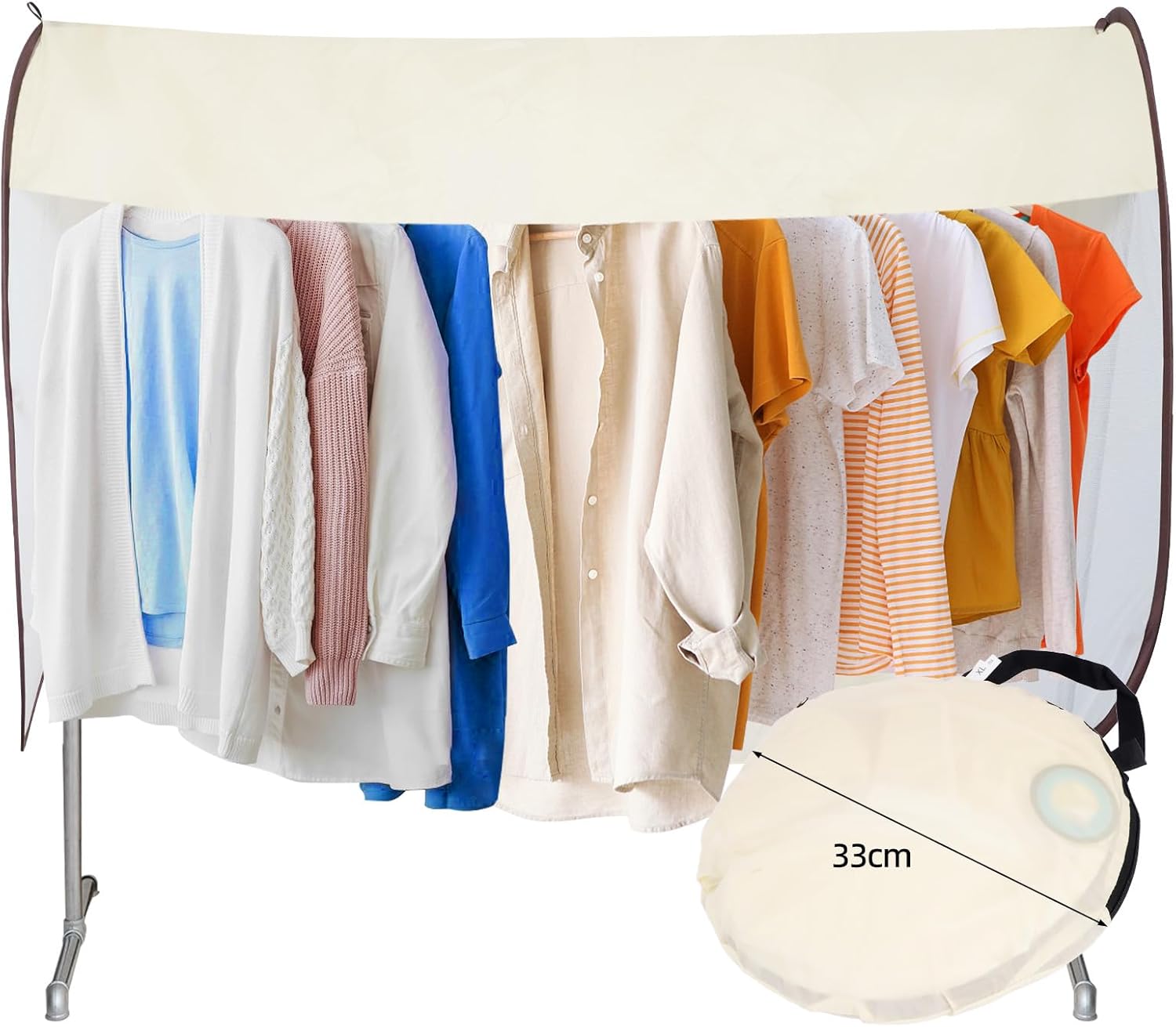 洗濯物カバー 雨よけカバー 目隠し 物干し 雨除け カバー 花粉防止 120cm・160cm・200cm 屋外 ベランダ 梅雨 ほこり 鳥対策 紫外線対策 洗濯物保護 洗濯干し 陰干し 屋内 乾燥便利 晴雨兼用