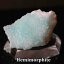 ライトブルー ヘミモルファイト 原石 異極鉱 1点物 鉱物 標本 天然石 置物 プレゼント ギフト レディース メンズ 観察用