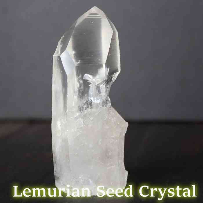 レムリアン 水晶 ポイント 天然石 パワーストーン レムリアン水晶 水晶ポイント ヒーリング レムリアンシード