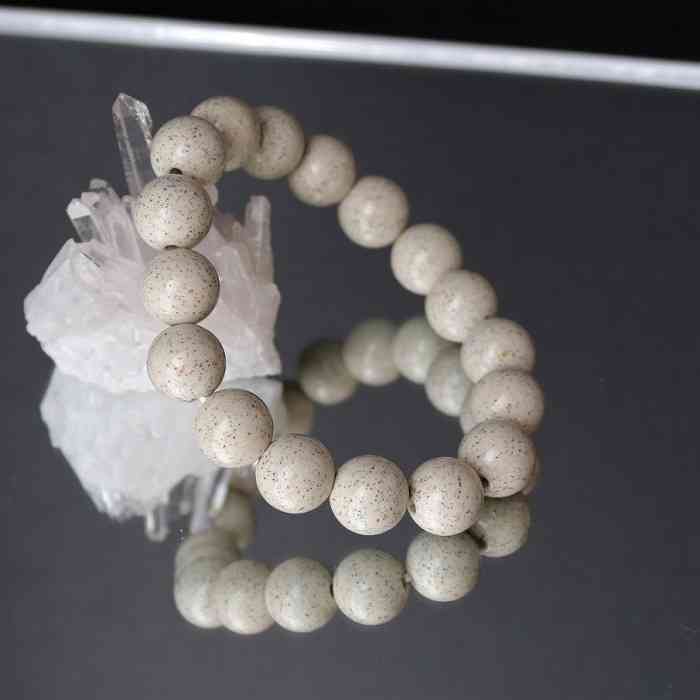 北投石 ブレスレット 12mm 天然石 北投石 メンズ レディース 台湾産 マイナスイオン ラジウム ホクトライト 母の日 父の日