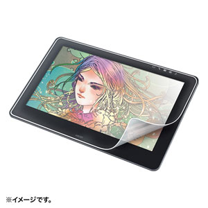 【あす楽】サンワサプライ Wacom ペンタブレット Cintiq Pro 16用ペーパーライク反射防止フィルム LCD-WCP16P