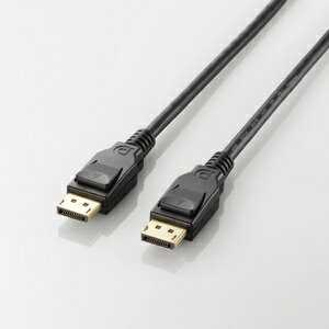 【即納】[ELECOM(エレコム)] DisplayPort(TM)ケーブル CAC-DP1220BK[CAC-DP1220BK]