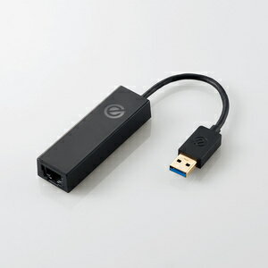 有線LANアダプタ/Giga対応/USB3.0/Type-A/ゲーミング向け/ブラック[EDC-G0 ...
