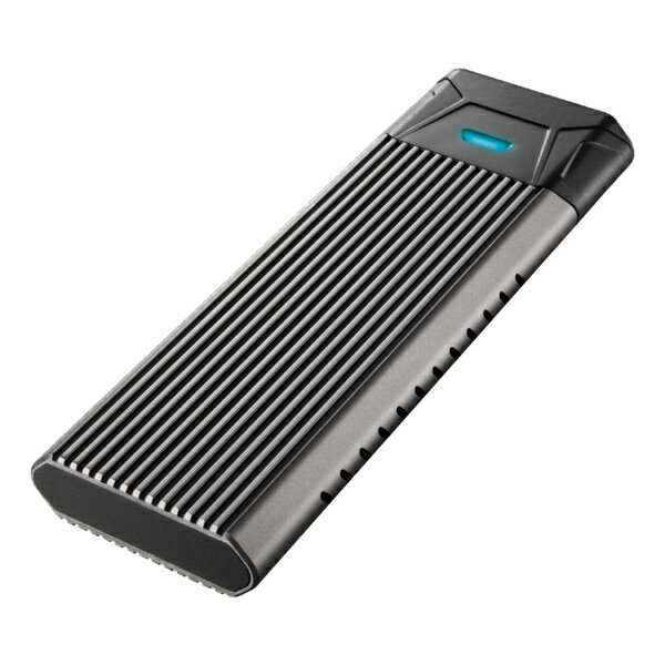 SSDケース/M.2PCIeNVMe対応/シルバー