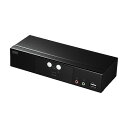 【即納】サンワサプライ HDMI対応パソコン自動切替器(2:1) SW-KVM2HHC