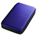サンワサプライ ブルーレイディスク対応セミハードケース(56枚収納・ブルー) FCD-WLBD56BL