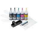 サンワサプライ 詰め替えインク BCI-350PGBK・351BK・C・M・Y用 INK-C350S30S5