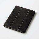 【即納】エレコム iPad 10.2 2019年モデル/フラップケース/Apple Pencil収納/スリープ対応/ブラック