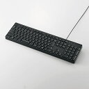 【即納】エレコム 有線キーボード/メンブレン式/フルサイズ/USB接続...(2)