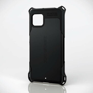 【即納】エレコム AQUOS sense4/AQUOS sense5G/AQUOS sense4 lite/AQUOS sense4 basic/ハイブリッドケース/ZEROSHOCK/ブラック