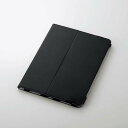 【即納】エレコム iPad Air 10.9インチ(第4世代/2020年モデル)/レザーケース/手帳型/2アングル/軽量/ブラック