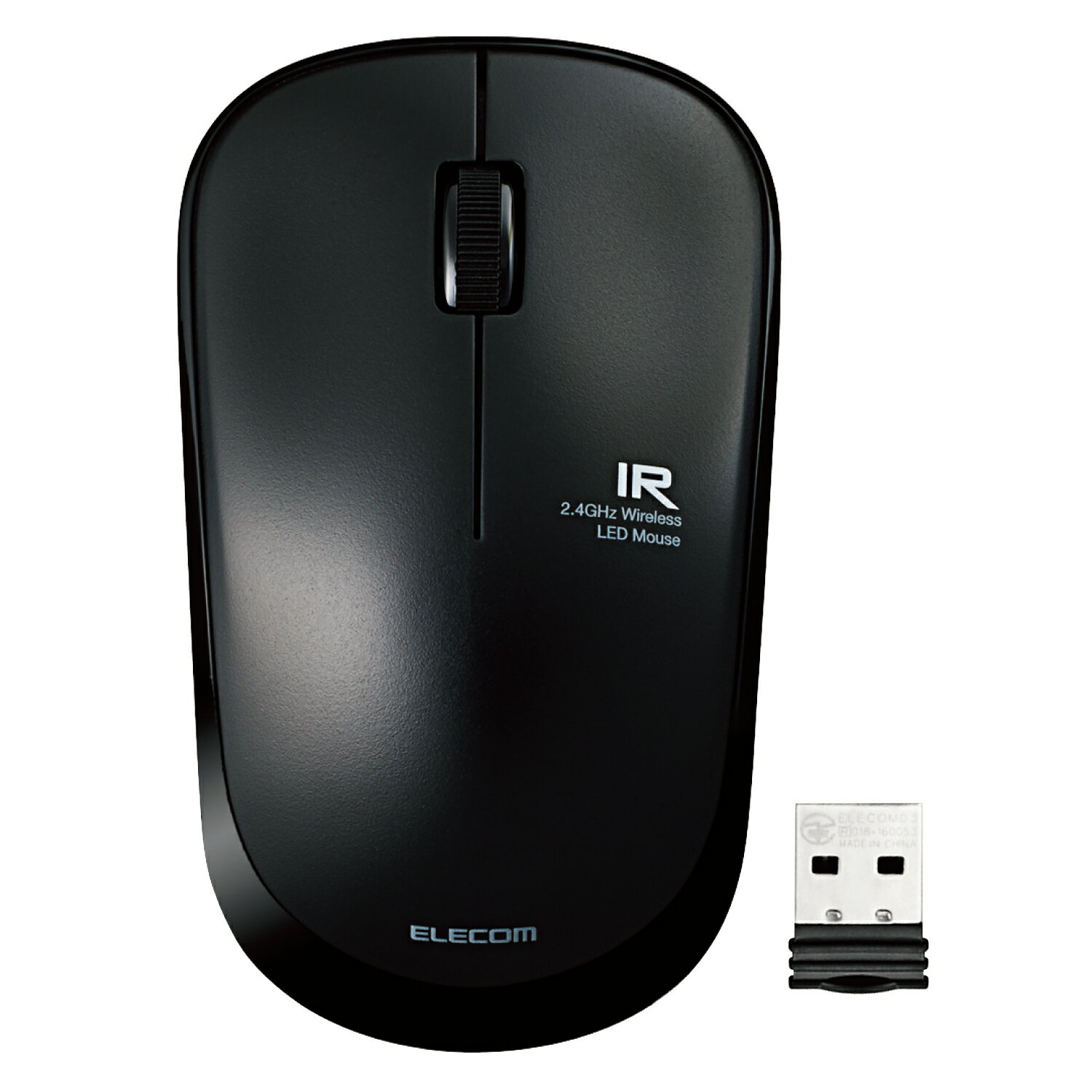 【即納】エレコム 無線IRマウス(3ボタン) [M-IR07DRBK]