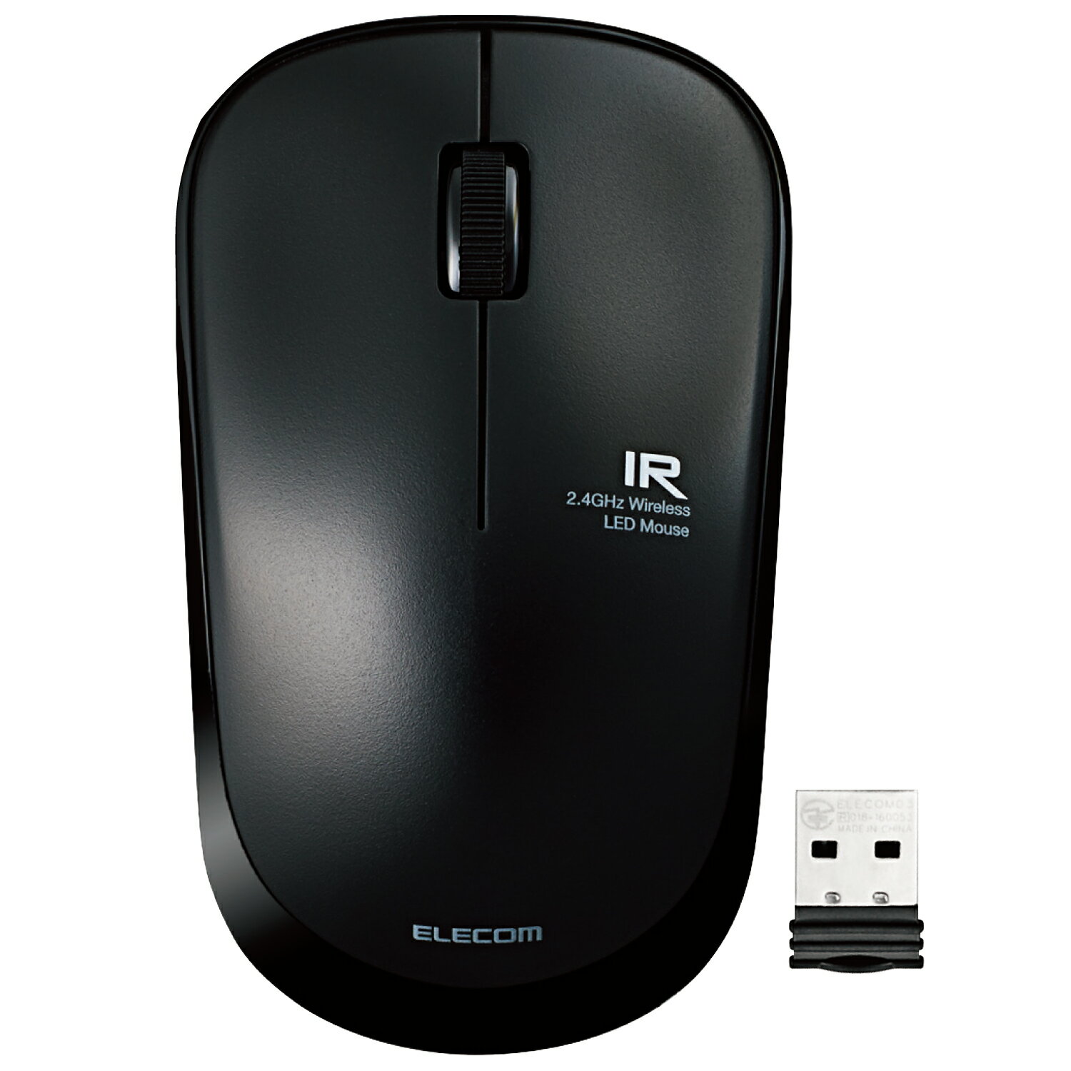 【即納】エレコム 無線IRマウス(3ボタン) [M-IR07DRSBK]