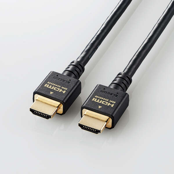 【即納】エレコム HDMI ケーブル HDMI2.1 ウルトラハイスピード 8K4K対応 2m ブラック