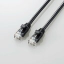 【即納】エレコム やわらかLANケーブル/CAT6A/7.0m/ブラック