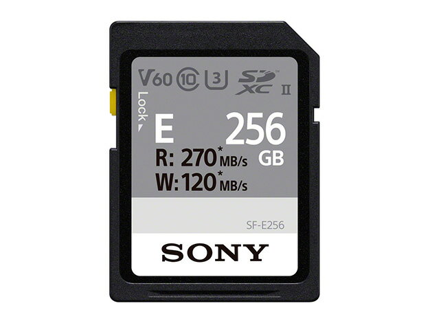 ソニー SONY SDXC メモリーカード 256GB SF-E256 Class10 UHS-II対応