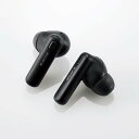 【即納】エレコム エレコム 完全 ワイヤレスイヤホン Bluetooth 無線 AAC対応 ノイズキャンセリング Type‐C充電 カナル型 iPhone Android スマホ 各種対応 ブラック