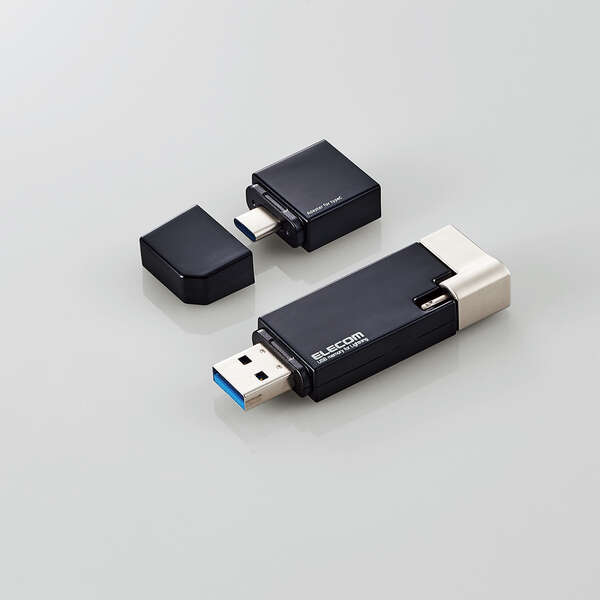 【即納】エレコム USBメモリ 256GB USB3.2(Gen1) 3in1 【 Lightning / USB A / Type C 】 MFI認証 【 Windows 11 Mac Android iOS iPad OS Surface M...