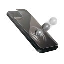 エレコム iPhone 14 Plus 背面用 ガラスフィルム 高光沢 衝撃吸収 強化ガラス 表面硬度10H 指紋防止 飛散防止 エアーレス SHOCKPROOF
