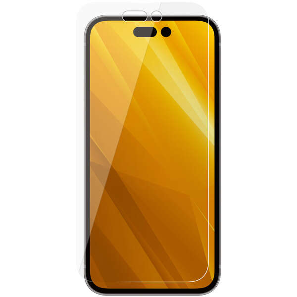 【あす楽】エレコム iPhone 14 Pro ガラスフィルム 高透明 強化ガラス ゴリラ 0.21mm 表面硬度10H 角割れに強い 指紋防止 飛散防止 エアーレス