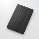 【即納】エレコム dtab Compact ドコモ d-42A ケース カバー レザー フラップ ブラック 薄型 軽量 背面クリア 画面保護