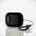 【即納】エレコム AirPods Pro 第2世代 ( 2022 ) ケース ハイブリッド カバー 衝撃吸収 フタ開閉ロック機能 落下防止 カラビナ付 ワイヤレ...