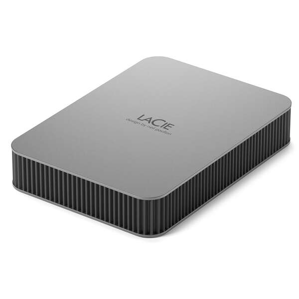 【あす楽】エレコム LaCie 外付け HDD 4TB ポータブル Mobile Drive USB3.2 USB Type-C×1 3年保証 Tool..