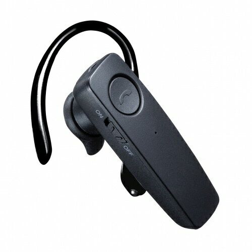 【あす楽】サンワサプライ 防水Bluetooth片耳ヘッドセット