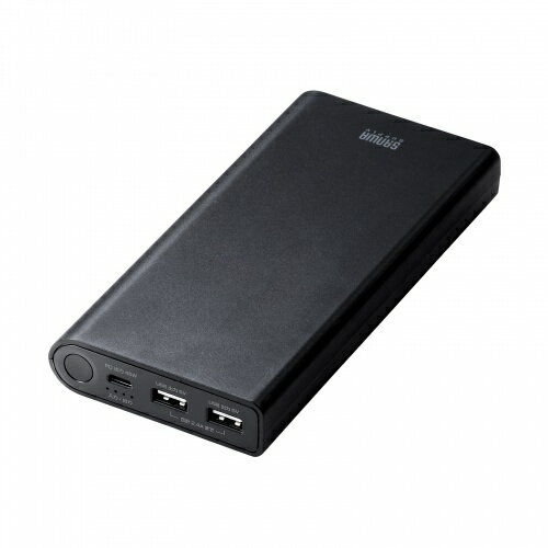 【あす楽】サンワサプライ USB PD対応モバイルバッテリー（20100mAh PD45W）