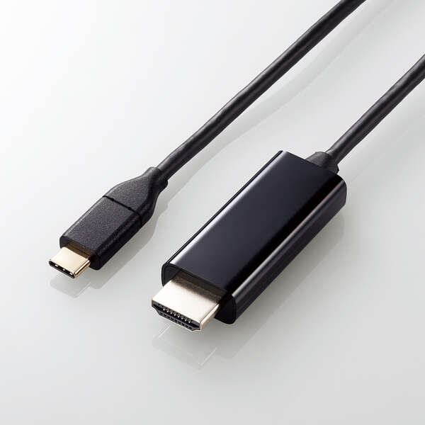 【あす楽】エレコム USB Type-C to HDMI 変換 ケーブル 3m 4K 60Hz MacBook Pro / Air iPad Android ス..