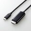 ¨Ǽۥ쥳 USB Type-C to HDMI Ѵ ֥ 1m 餫  Windows PC Chromebook MacBook Pro / Air iPad Android ޥ ֥å Ƽб  ֥å