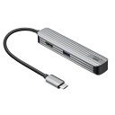 【あす楽】サンワサプライ USB Type-Cマルチ変換アダプタ（HDMI＋カードリーダー付）
