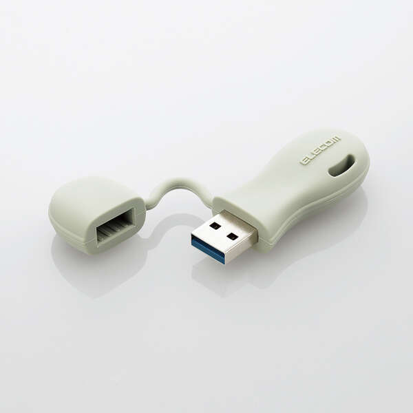 【あす楽】エレコム USBメモリ 32GB USB3.2(Gen1)/3.1(Gen1)/3.0/2.0 USB A 一体型 キャップ式 ストラ..