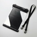 【即納】エレコム タブレットケース 防水ケース 汎用 IPX8 ネックストラップ付き 【 iPad Android 等 8.9〜13インチの タブレット 対応 ...