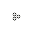 エレコム iPhone 15 Pro / 15 Pro Max カメラフィルム ガラス 高透明 強化ガラス 表面硬度10H 指紋防止 カメラレンズ保護カバー &...