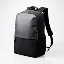 【即納】エレコム リュック ビジネスリュック 17L 軽量 撥水加工 15.6インチノートPC 収納可 通勤 通学 ビジネスバッグ バックパック ブラック