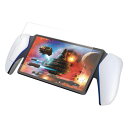 エレコム PS5 専用 PlayStation Portal リモートプレーヤー ガラスフィルム 超高透明 光反射軽減 強化ガラス 表面硬度10H 飛散防止 指紋防止 気泡防止