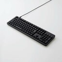 【即納】エレコム キーボード 有線 着脱式USBケーブル 赤軸 リニア...(2)