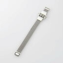 【即納】エレコム アップルウォッチ バンド SE ( 第2 / 第1世代 ) / Series 9 / 8 / 7 / 6 / 5 / 4 / 3 / 2 / 1 41mm 40mm 38mm ステンレス マグネット スリム シルバー