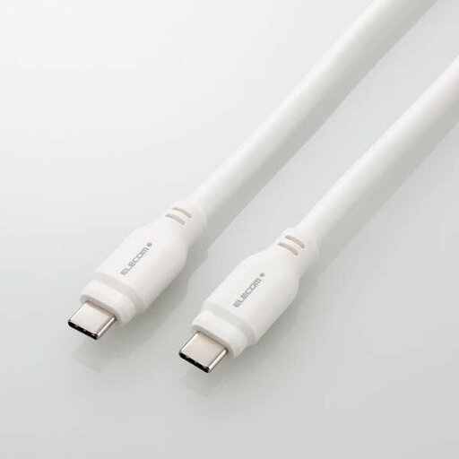 【即納】エレコム タイプC ケーブル ( USB Type-C to C ) 1.5m PD 100W USB10Gbps準拠 【 MacBook Pro iPad iPhone 等 TypeC 機器対応 】 ホワイト 【即納】エレコム タイプC ケーブル ( USB Type-C to C ) 1.5m PD 100W USB10Gbps準拠 【 MacBook Pro iPad iPhone 等 TypeC 機器対応 】 ホワイト
