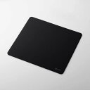【即納】エレコム ゲーミング マウスパッド コントロールタイプ 細目クロス 表面 ラバーベース 420×460×3mm ゲーミングマウスパッド ブラック