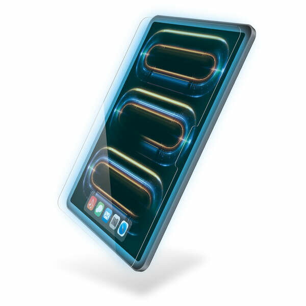 쥳 11 iPad Pro ( M4 ) 2024ǯ  饹ե Ʃ ֥롼饤ȥå ɥե졼 ɽ̹10H ɻ ...