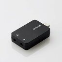 【即納】エレコム USB Type-C オーディオ変換アダプタ 直差し 3.5mm ステレオミニジャック 3極 4極 ×1 マイク入力ミニジャック3極×1 イヤ...