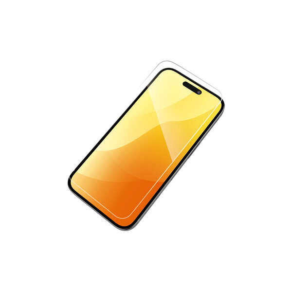 乐天商城 - エレコム iPhone 16 ガラスフィルム 高透明 表面硬度10H 指紋防止 飛散防止 貼り付けツール付 気泡防止