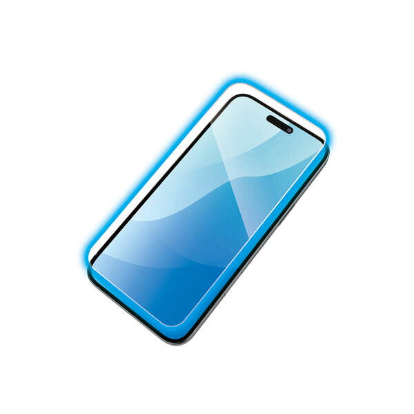 ��¨Ǽ�ۥ��쥳�� iPhone 16 Plus ���饹�ե���� ��Ʃ�� �֥롼�饤�ȥ��å� ɽ�̹���10H �����ɻ� �����ɻ� Ž���դ��ġ����� ��ˢ�ɻ�
