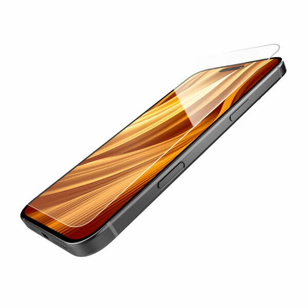 乐天商城 - エレコム iPhone 16 Plus ガラスフィルム 高透明 ゴリラ 薄型 0.21mm 表面硬度10H 指紋防止 飛散防止 貼り付けツール付 気泡防止