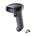 【即納】サンワサプライ 2次元ワイヤレスバーコードリーダー(2.4Gワイヤレス+Bluetooth)