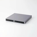 【即納】エレコム 外付け DVDドライブ ( CD / DVD ) USB 3.2 Gen1 Type-Cケーブル付属 書込み/再生 バスパワー M-DISC対応 超薄型 軽量 【 Mac Windows Chrome 対応 】 グレー