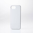 エレコム iPhone 16e バックパネル カメラ/背面保護 薄型 バックプレート ホワイト